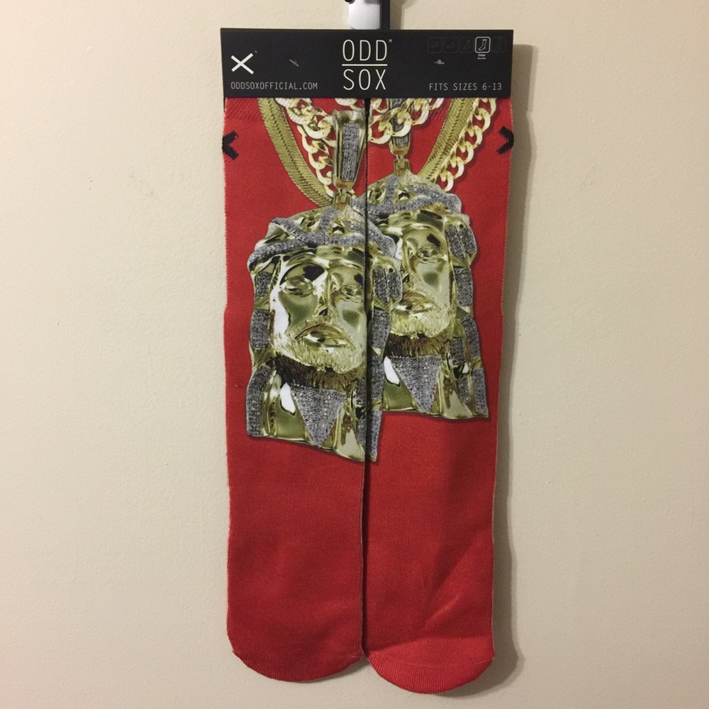 Gold All in My Chain Socks